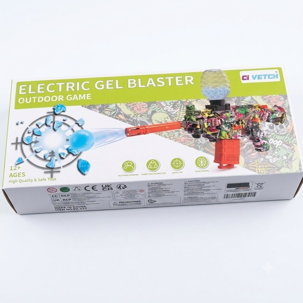 ELECTRIC‎ GEL BLASTER, OUTDOOR GAME, FROM VETECH